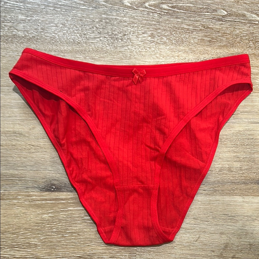 NWT avid love ribbed cheeky underwear - medium